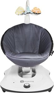 lot 6451 image: 4moms - rockaRoo� infant seat - Dark Gray Cool Mesh