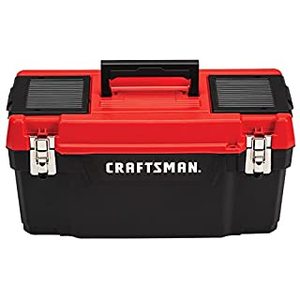 lot 6461 image: 20IN PLASTIC TOOLBOX (B09C8YTWG5)