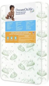 lot 6486 image: Dream On Me 3�� Square Corner Playmat  Playtime comfort Reinforced waterproof cover (bottom side has small cut)