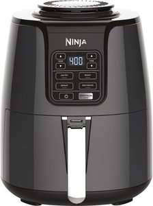 lot 6520 image: Ninja Air Fryer - BlackGray (outside a little dirty, easy clean