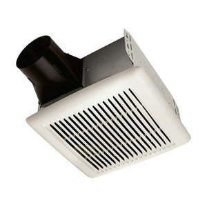 lot 6534 image: Broan Flex Series 110 CFM Ceiling Roomside Installation Bathroom Exhaust Fan