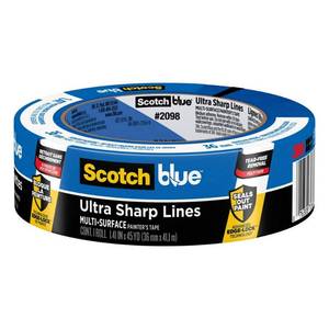 lot 1575 image: ScotchBlue Ultra Sharp Lines Multi-Surface Painters Tape, 1.41 inches x 45 yards, 2098, 1 Roll (B01FIIXXQ6)