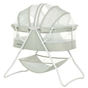 lot 1606 image: Dream On Me Karley Bassinet, Cool Gray