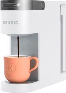 lot 5602 image: Keurig - K-Slim Single-Serve K-Cup Pod Coffee Maker - White