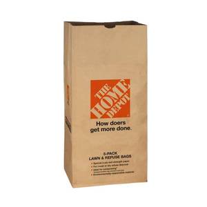 lot 5668 image: 40pk 30Gal Home Depot Lawn Bags