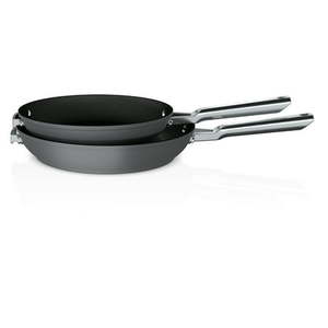lot 2367 image: Ninja Foodie NeverStick Premium Anti-Scratch Nest System 2-Piece Cookware Set - C52200