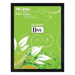 lot 2389 image: DAX 18 x 24 Black Hanging Picture Frame