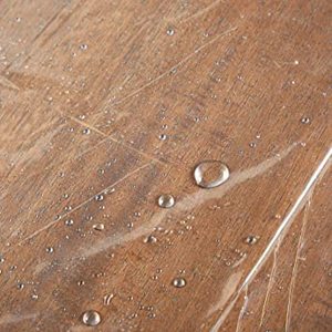 lot 2342 image: Clear Plastic Drop Cloth Tarps for Painting, Furniture Sheets for Construction, Covering Floor small 36x35