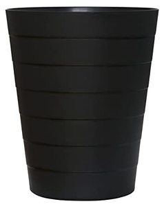 lot 2354 image: Small Bathroom Trash Can Black