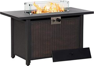 lot 5676 image: UHPA 43 Firepit Table - Retail $319.99
