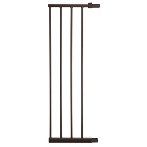 lot 2420 image: Munchkin Easy Close Xl Metal Baby Gate Extension, Bronze, 11 Inch 11