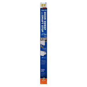 lot 643 image: Frost King� UDB77W Thermoplastic Slide-on Door Bottom 1-34 Wide x 36 Long White