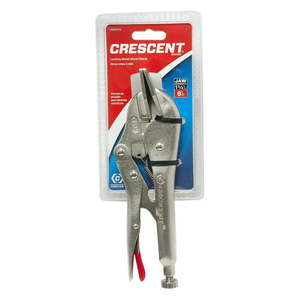 lot 652 image: Crescent C8SMVN - 8 Sheet Metal Jaws Locking Pliers (Carded)
