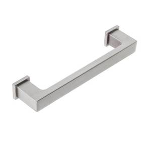lot 1670 image: Sumner Street Home Hardware Chelsey 4 in. (102 mm) Center-to-Center Satin Nickel Drawer Pull (10-Pack)