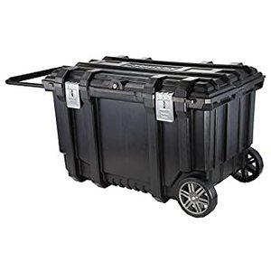 lot 5679 image: Husky 37-inch Rolling Tool Box Utility Cart Black