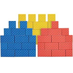 lot 1658 image: Bankers Box at Play Cardboard Building Blocks, 40 Pack, Large and Medium Cardboard Blocks for Kids (B08MKVWCM2)