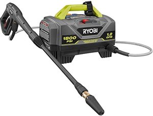 lot 2743 image: RYOBI 1,800 PSI 1.2 GPM Electric Pressure Washer