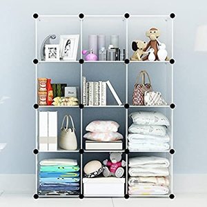 lot 1645 image: KOUSI Portable Storage Cubes-14 x14 Cube (12 Cubes)