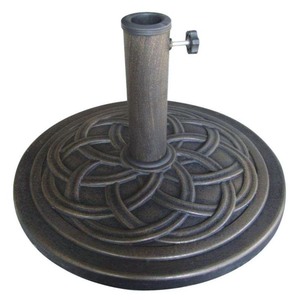 lot 3309 image: DC America 18 Round Cast Stone Umbrella Base