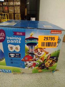 lot 29795 image: Parents Choice 4T5T 70 count Training Pants
