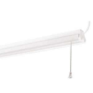 lot 30124 image: Hyper Tough 4 ft 3200 Lumen LED Shop Light, White  (2-Pack)