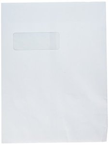lot 30148 image: Open End Window Envelopes wPeel & Press - White Linen (250 Qty) (9 x 12)  1590-WLI-250
