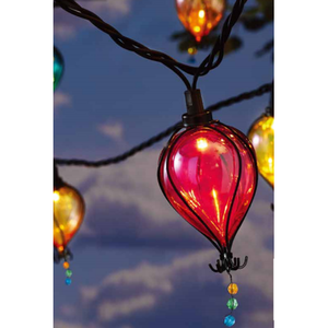 lot 30246 image: Mainstays 10ct Tear Drop String Lights
