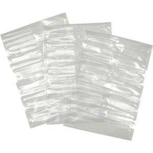 lot 30254 image: Vacuum Sealer Refills - NESCO VS-04R Vacuum Sealer Bag, Roll 11X 20 - 2 Pack Plastic & Nesco Vs-06B 50 Pre-Cut Gallon Sized Vacuum Sealer Bags