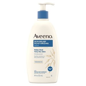 lot 30719 image: Aveeno Skin Relief Moisturizing Lotion Dry Sensitive Skin 18 fl. Oz.