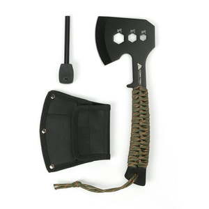 lot 30723 image: Ozark Trail Paracord Axe Hatchet with Fire Starter