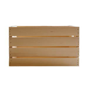 lot 30727 image: Unfinished Wood Crate  (12 x 18)