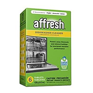 lot 30739 image: Affresh Dishwasher Cleaner, Helps Remove Limescale and Odor-Causing Residue, 6 Tablets (B00SXC85IQ)