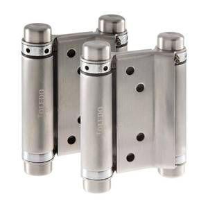lot 30748 image: TOLEDO Double Action Stainless Steel Hinges of 6 in.