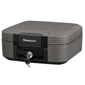 lot 30765 image: SentrySafe CHW20201 Fire and Water-Resistant Chest Safe with Key Lock 0.28 cu. ft.