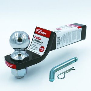 lot 31121 image: HyperTough Ball Mount Starter Kit, 2 inch Drop and 2 inch Hitch Ball