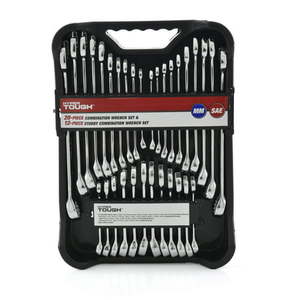 lot 31125 image: Hyper Tough 32-Piece Combination Wrench Set