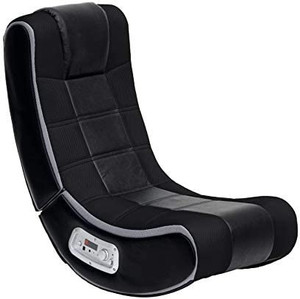 lot 31633 image: X Rocker 2.1 Sound V Rocker Foldable Video Gaming Floor Chair