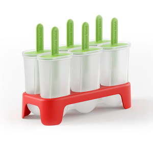 lot 31698 image: Minute Maid Red Ice Pop Mold 6CT w Chef Choice Manual Knife Sharpener