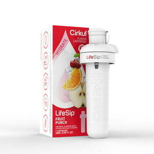 lot 31712 image: Cirkul LifeSip Fruit Punch & Watermelon Water Flavor Cartridge  (2 Pack)