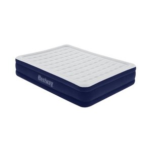 lot 54338 image: Bestway Tritech Air Mattress Queen 15 with Built-in AC Pump Included and Antimicrobial Coating