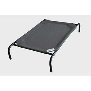 lot 54342 image: Coolaroo The Original Elevated Pet Bed, Medium, Gunmetal