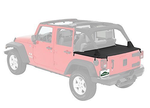 lot 29114 image: Pavement Ends by Bestop 41829-35 Black Diamond Cargo Cover for 2007-2018 Jeep Wrangler JK Unlimited