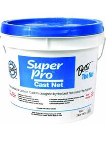 lot 43264 image: Betts Super Pro Mono Cast Net 6 12 Mesh, 20-6