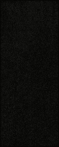 lot 43275 image: Home Queen Solid Color Custom Size Runner Area Rug Black, 2 x 3