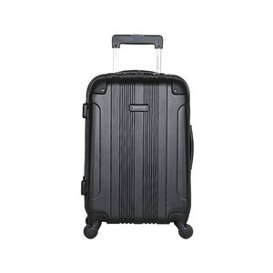 lot 33179 image: KENNETH COLE REACTION ABS Plastic 4-Wheel Spinner Luggage Black