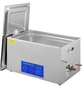 lot 33185 image: VEVOR 22L Industrial Ultrasonic Cleaner with Digital Timer&Heater 40kHz Professional Ultrasonic Cleaner 110V with Excellent Cleaning Effect for Wrench Tools Industrial Parts Mental Apparatus