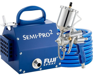 lot 33186 image: Fuji Spray 2203G Semi-PRO 2-Gravity HVLP Spray System , Blue
