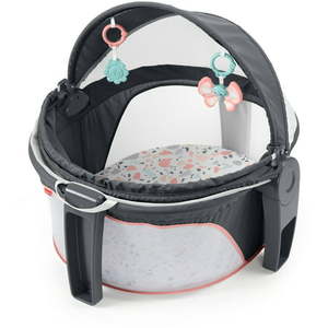 lot 33196 image: Fisher-Price On-the-Go Baby Dome, Pink Pebbles
