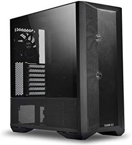 lot 13198 image: Lian Li LANCOOL II MESH C Performance-X USB Type-C Included Mid-Tower Black - LAN2MPX.50