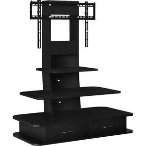 lot 23223 image: Ameriwood Home Galaxy Tv Stand with Mount and Drawers for TVs up to 70